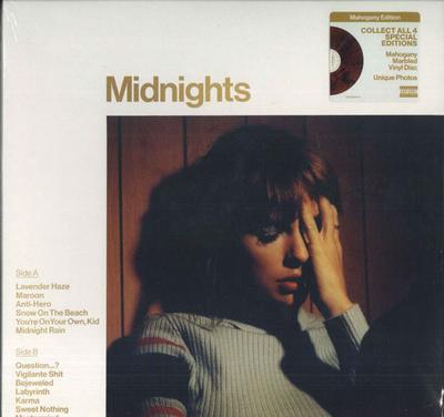 LP Record TAYLOR SWIFT - Midnights 2445790074 Republic Record 2022 USA & Euro Pop
