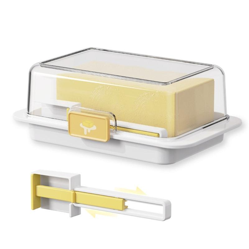 Mehrzweck-Butterdose Praktisch für Küchenutensilien Aufräumen Haushaltsaufbewahrungslösung und Leicht zu reinigen
