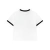 FILA Fashion Casual Basic Simple Letter Pullover Round Neck Short Sleeve T-Shirt Women Tops White F11W319103F-WT