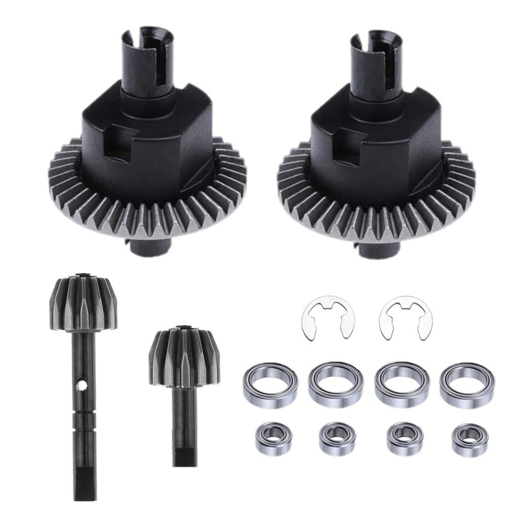 Front & Rear Differential and Gear Kit for HSP Redcat Volcano 94123  94166 1/10 RC Car Upgrade Parts