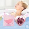 Rose Heart-shaped Bath Bubble Ball, Bath Ball, Serum Bath, Cleansing Pore Skin Spa