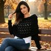 Double Sleeved Cardigan Scarf Sweater with Sleeves for Women Knitted Cable Wrap Shawl Casual Chic Oversized Shawl Shrugs Autumn Winter Retro Hollow