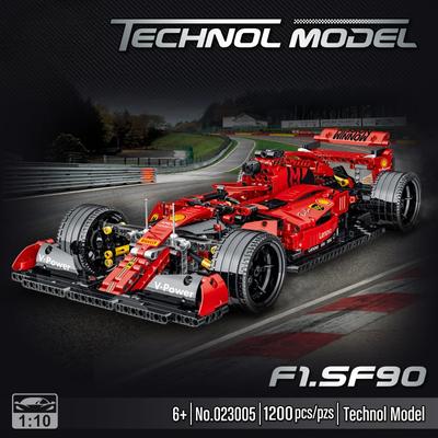 Technisches McLarens F1 Formel 1 Supercar Rennwagen Modellbausatz Bausteine Bausteine Spielzeug zum Zusammenbauen für Kinder Jungen Geburtstagsgeschenkset