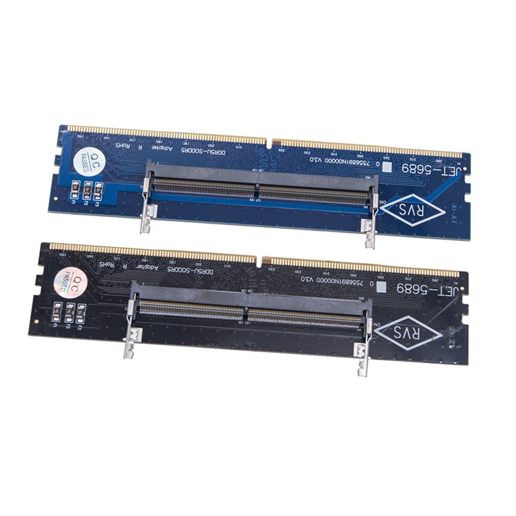 DDR5 Adapter Laptop DDR5 Memory Tester UDIMM To SO DDR5 Converter DDR5 Laptop SO-DIMM To Desktop UDIMM To SO DDR5