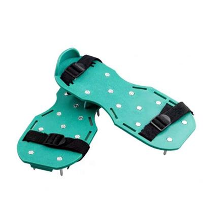 Scarpe Aeratore per Prato Sandali da Giardino con Chiodi Scarpe per Aerazione Terreno Prato con Cinghie Regolabili per Prato