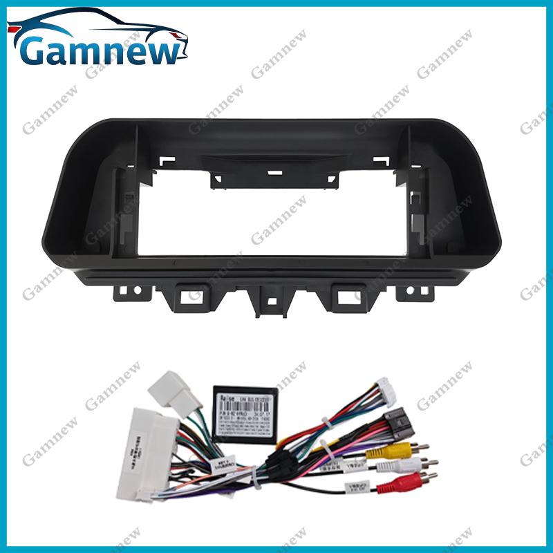 

12.3 Inch Car Frame Fascia Adapter Android Radio Audio Dash Fitting Panel Kit For Hyundai Tucson 2018-2020 Frame Cable Canbus