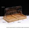 Wooden Bakery Display Stand with Transparent Cover