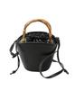 Nano Universe Bamboo Handle Mini Bucket Bag, Women's, F 010, Black, 669-5132302