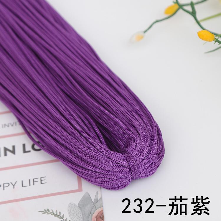 Croșetare Fir Gol Cordon de Nailon Fir de Tricotat Mătase Lucios Linie de Croșetat pentru DIY Covoraș Pălării Genți Pantofi Artizanat