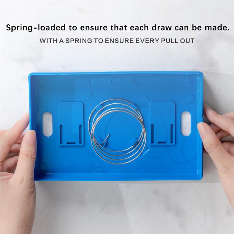 Blocs de construction créatifs avec boîte à mouchoirs à ressort, porte-papier mural sans Perforation, boîte de rangement pour serviettes de visage de salle de bains