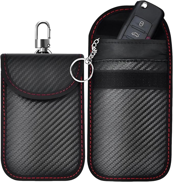 YINKE Relay Attack Prevention, Key Case, Radio Wave Blocking, Smart Key Case, Compatible with