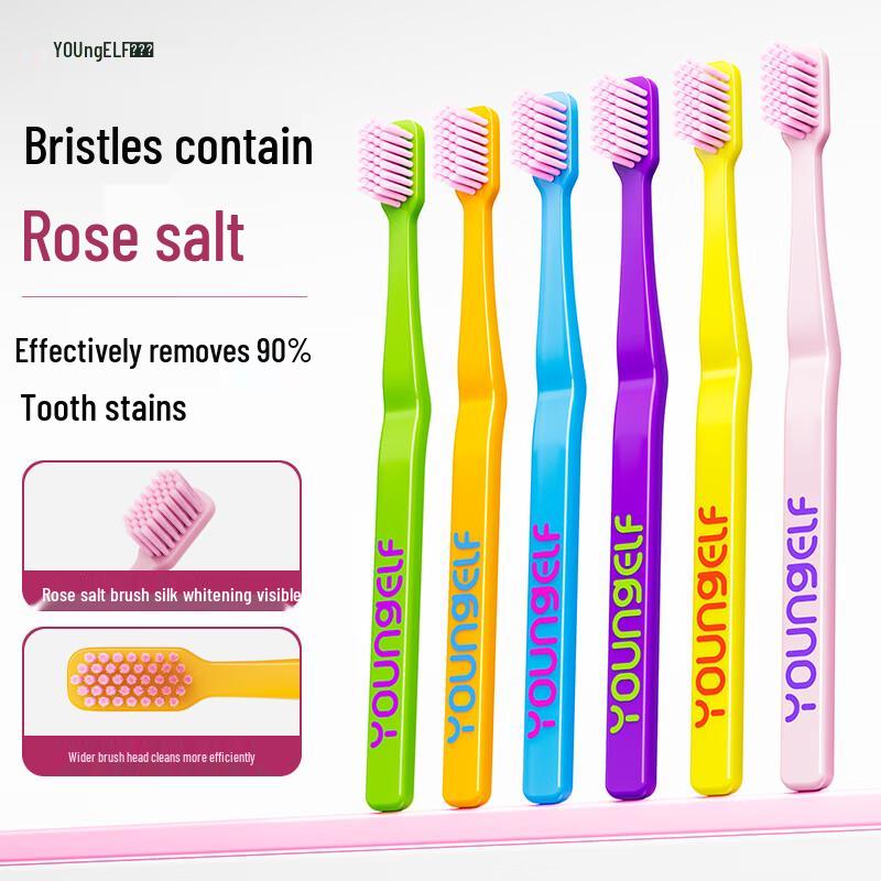 Ocean Elf Rose Salt Toothbrush