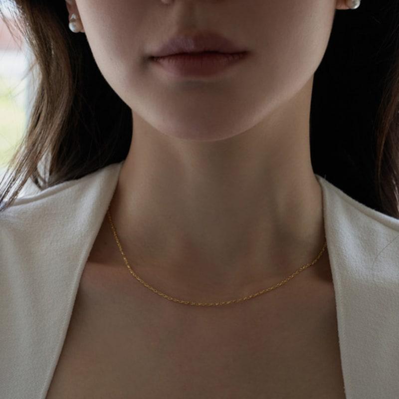 Dawn of Me Wave Chain Necklace