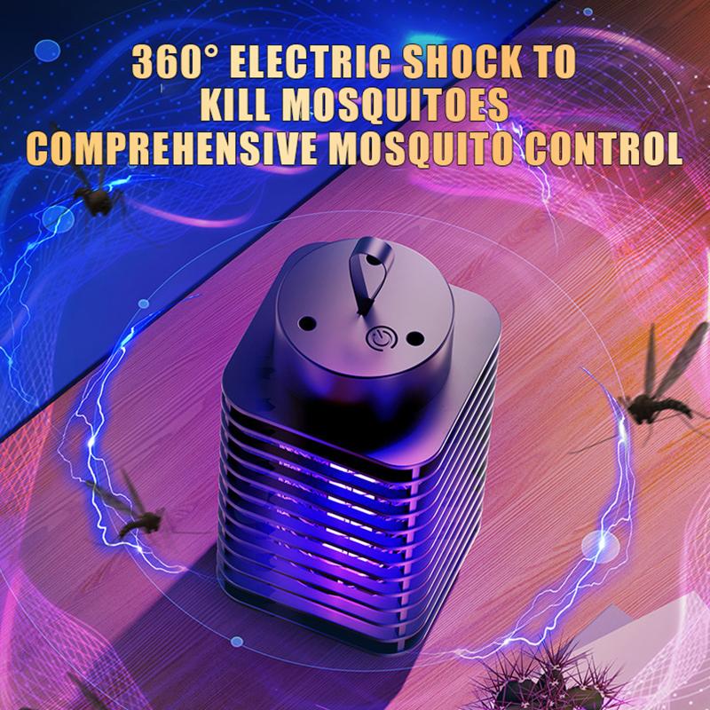 LED Silent Mosquito Repellent Lamp USB Charging Wall Mounted Odorless for Dorm Student Apartment Use