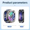 Back Clip Design Magnetic Phone Cooler Safy Ice Cooling Technology Semiconductor Radiator Universal Compatibility Stability