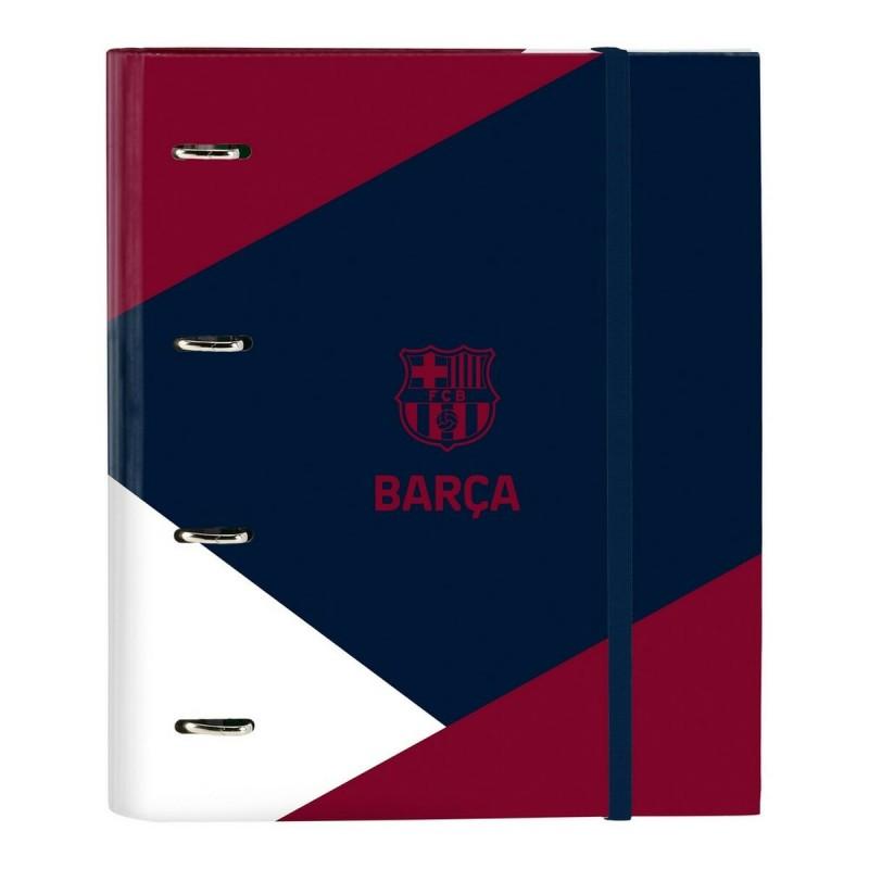 FC. Barcelona-FC Ring Binder. Barcelona Corporate A4 Garnet Blue (27 X 32 X 3.5cm) (35mm)