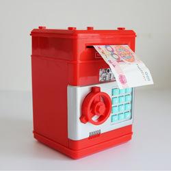 High Quality Plastic Piggy Bank Coin and ATM Money Saving Box with Password Kids Toy and Birthday Gift
