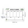 3D Acrylic Erasable Weekly Planner Board