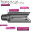 Hair Dryer Straight Nozzle Attachment For Dyson Airwrap HD Straight Plate Clamp Hair Styling Straightening Tool