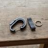 D-Form Karabiner Leichter Aluminium Federverschlusshaken für Kletterer, Camper, Klettern,