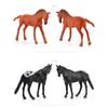 Mini Pvc Arabian Horse Statues Set For Collectors And Animal Hobbyists
