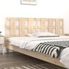 VidaXL Tête de lit 205,5x4x100 cm Bois massif de pin 818010