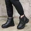 Men's Northeast Waterproof Snow Boots - Warm, Non-Slip, High Top Leather Winter Boots