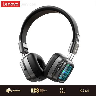 Oryginalne bezprzewodowe słuchawki gamingowe Lenovo LS117 Bluetooth 6.0 Składane słuchawki sportowe Bateria 28H Niskie opóźnienie Bezprzewodowe słuchawki