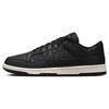 Dunk Black Canvas Comfortable and Versatile Low-top Skate Shoes Unisex Black DV7211-001
