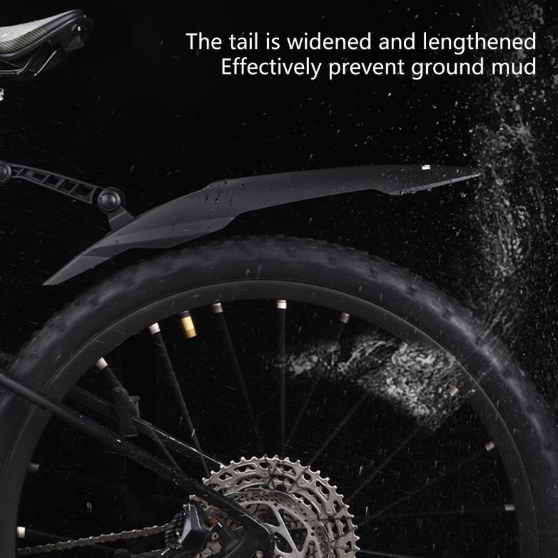 Bicycles Mudguard Foldable Bicycles Mudguard Front Rear Mudguards Bikes Cyclists Mudguard Adjustable Bicycles Mud Guard