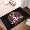 Rockabilly Rock Biker Motorcycle Skull Doormat Mat Anti-Slip  Bath Kitchen Bedroom Rug Carpet 40*60cm