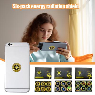 Sixpack Energy Radiation Shieldcell Phone Radiation Stickernegative Ion Radiation Shield For Cell Phone