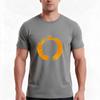 Classic Golden Enso Zen Circle Symbol Tshirt Summer Casual Cotton Tee Oversized Streetwear Tops Vintage Graphic Print