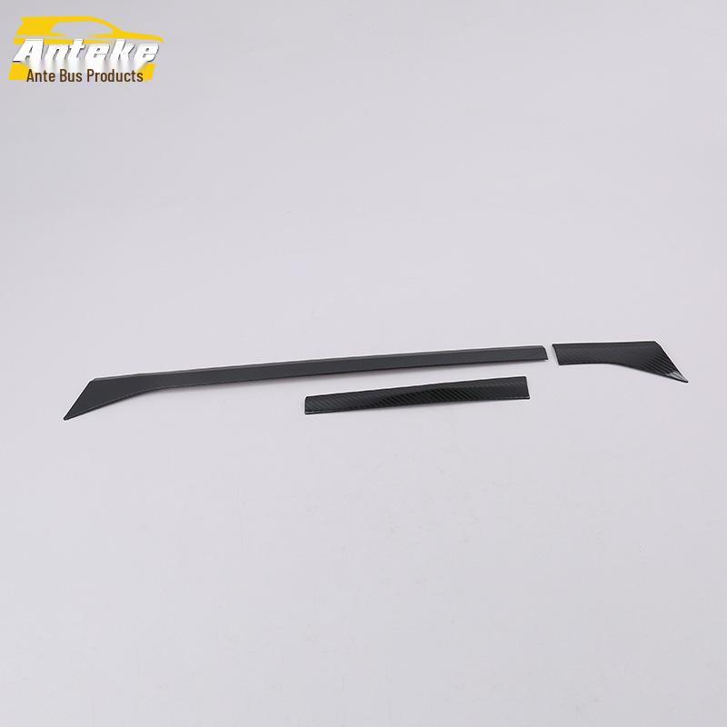 Tayron Center Console Bright Strip and Dashboard Trim Decorative Patch for Cars