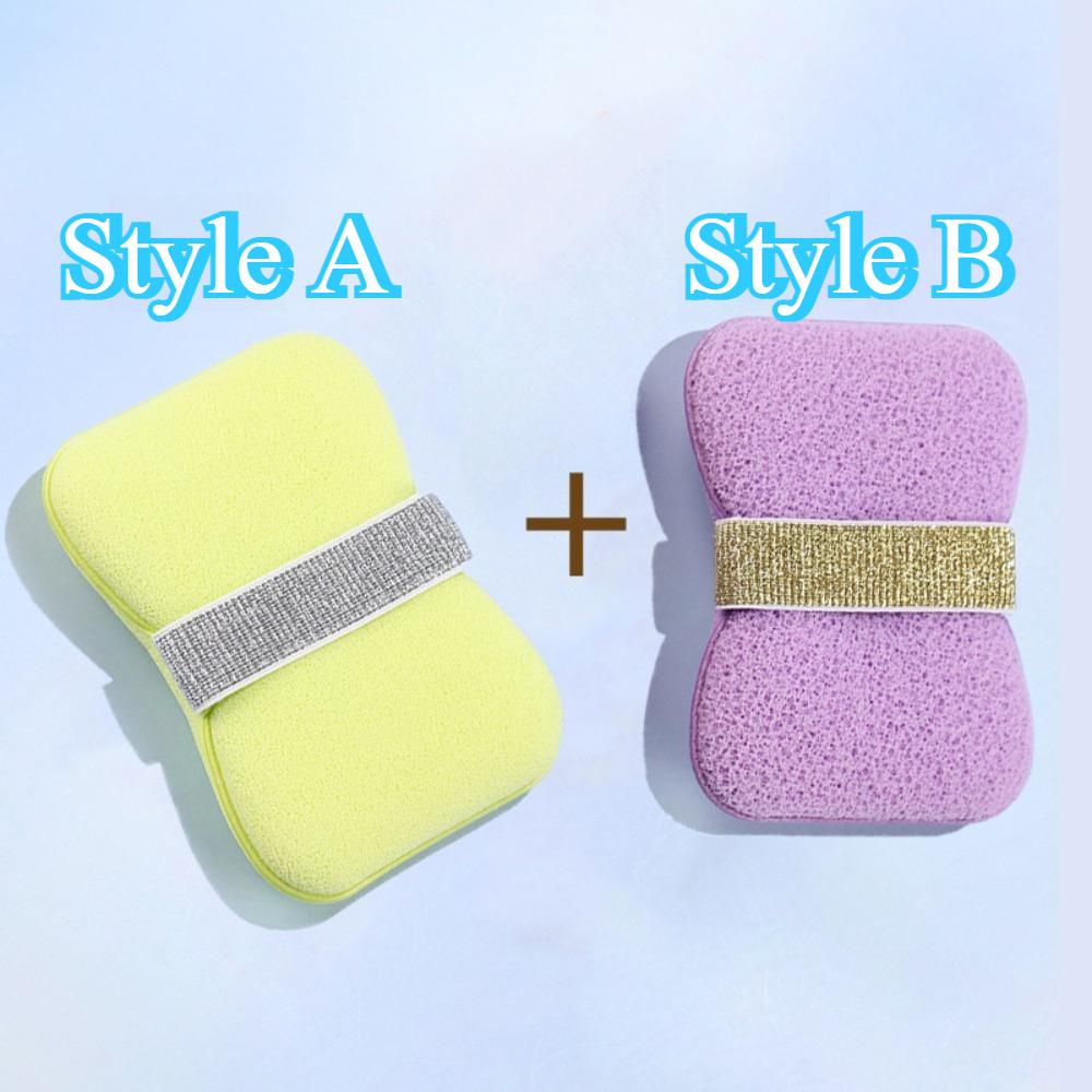 Koupelová houba Zesílený šetřič mýdla Pěnicí síťovaná taška Exfoliační houba Mycí houba na tělo Koupelová štětka do sprchy Koupelnové doplňky