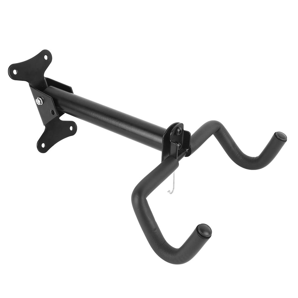Sykkelvegghenger Veggmontert Horisontalt Sykkeloppbevaringsstativ Krok Terrengsykkel Veggutstillingsstativ for Garasje Innendørs Bod