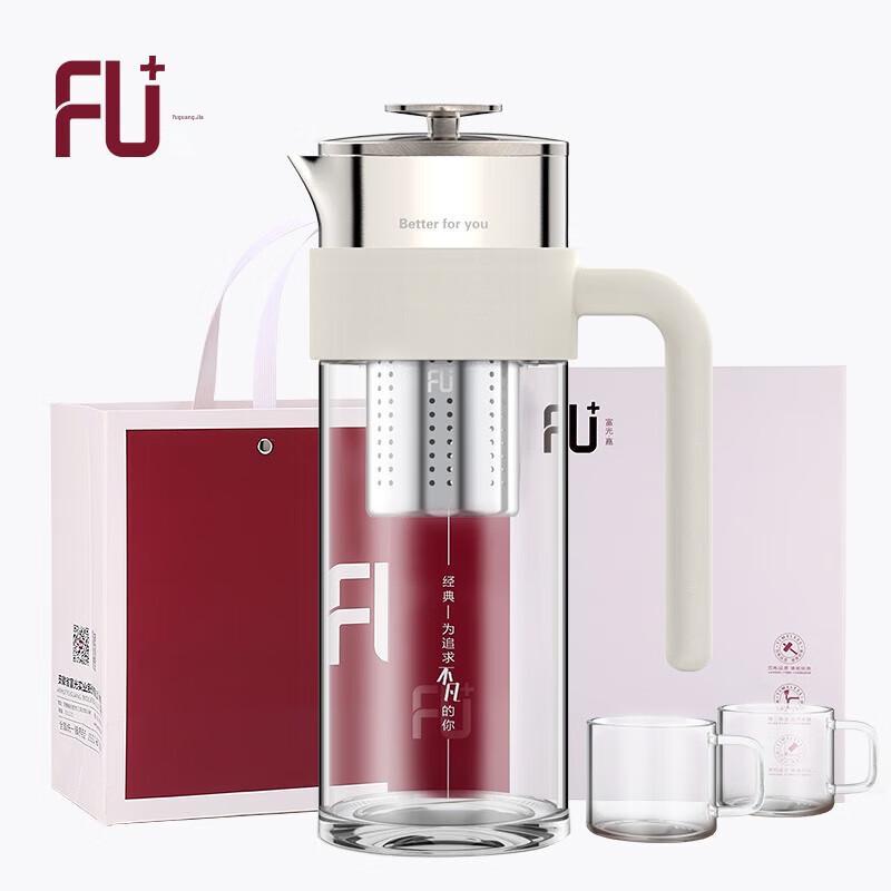 FUGUANG Opening Red Series Glass Pitcher