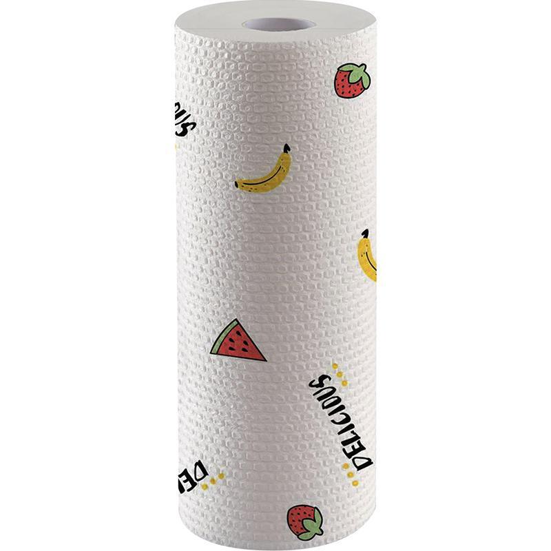 Lazy Rag Dual-Use Extra Large & Thick Kitchen Disposable Paper Towels for Household Cleaning
