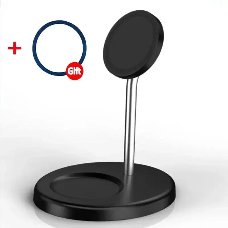 Magnetic Wireless Charger Stand 30W 2 in 1 Phone Charging Station Dock For iPhone 15 14 13 12 Pro Max AirPods Fast Chargers