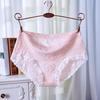 Damen Nahtlose Eis Seide Sexy Mädchen Slips Niedliche Schleife Niedrige Taille Damen Hose Damenunterwäsche
