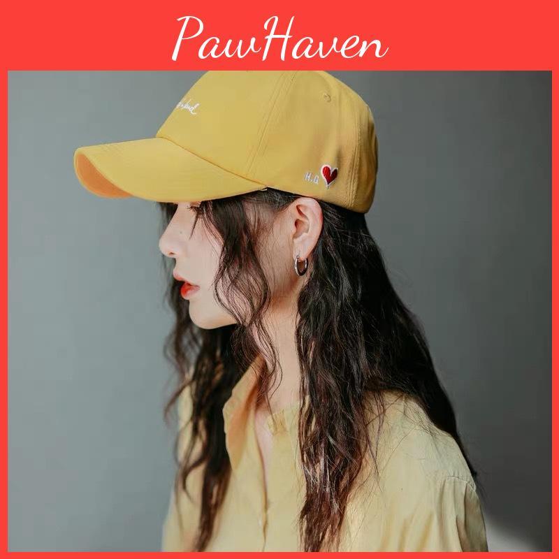 Cotton Blend Polyester Baseball Cap With Embroidered Letters For Look Stylish
