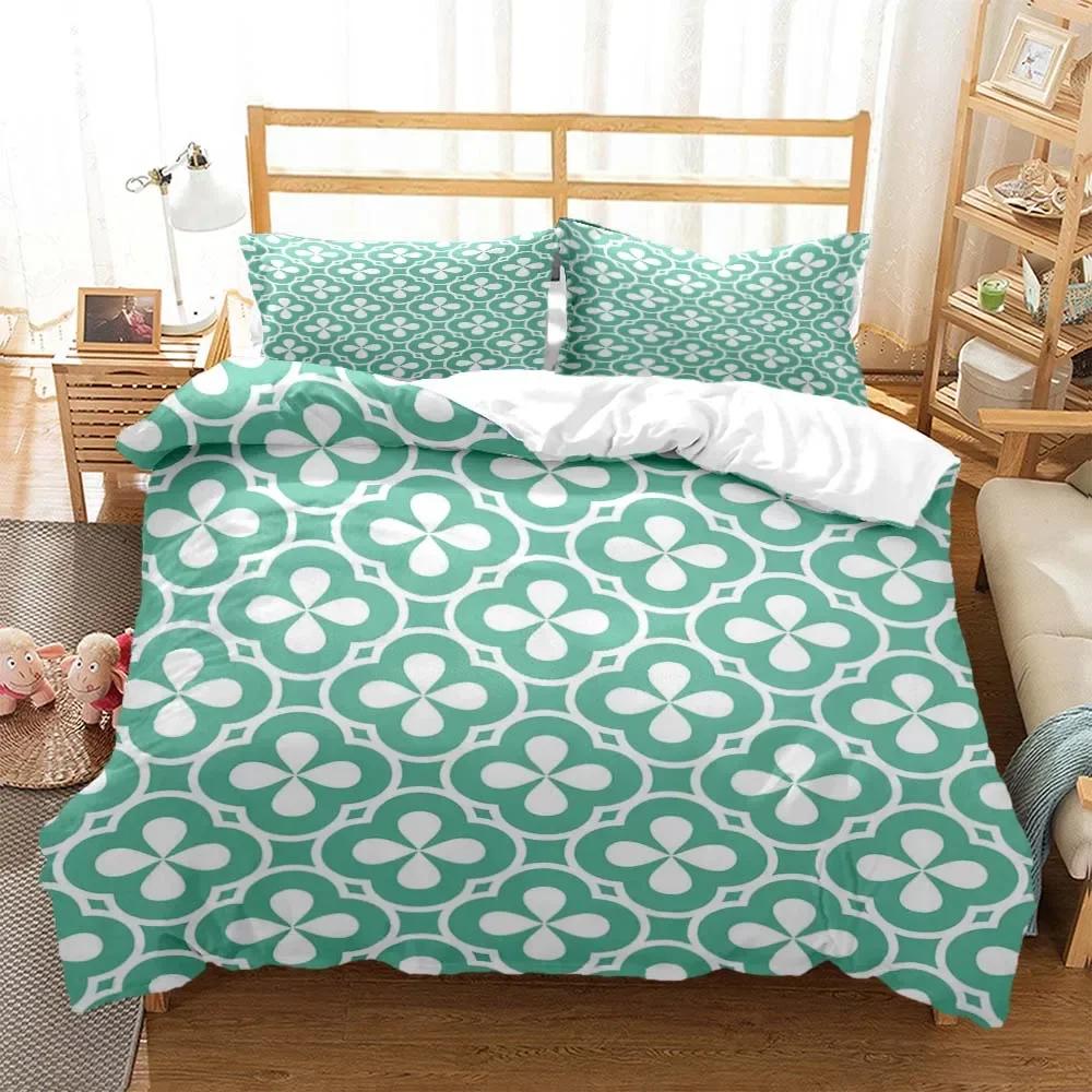 Gitter Chessboard Nordic Style 3D Printed Bedding Queen Bedding Set  D King Size Bedding Set Soft And Comfortable