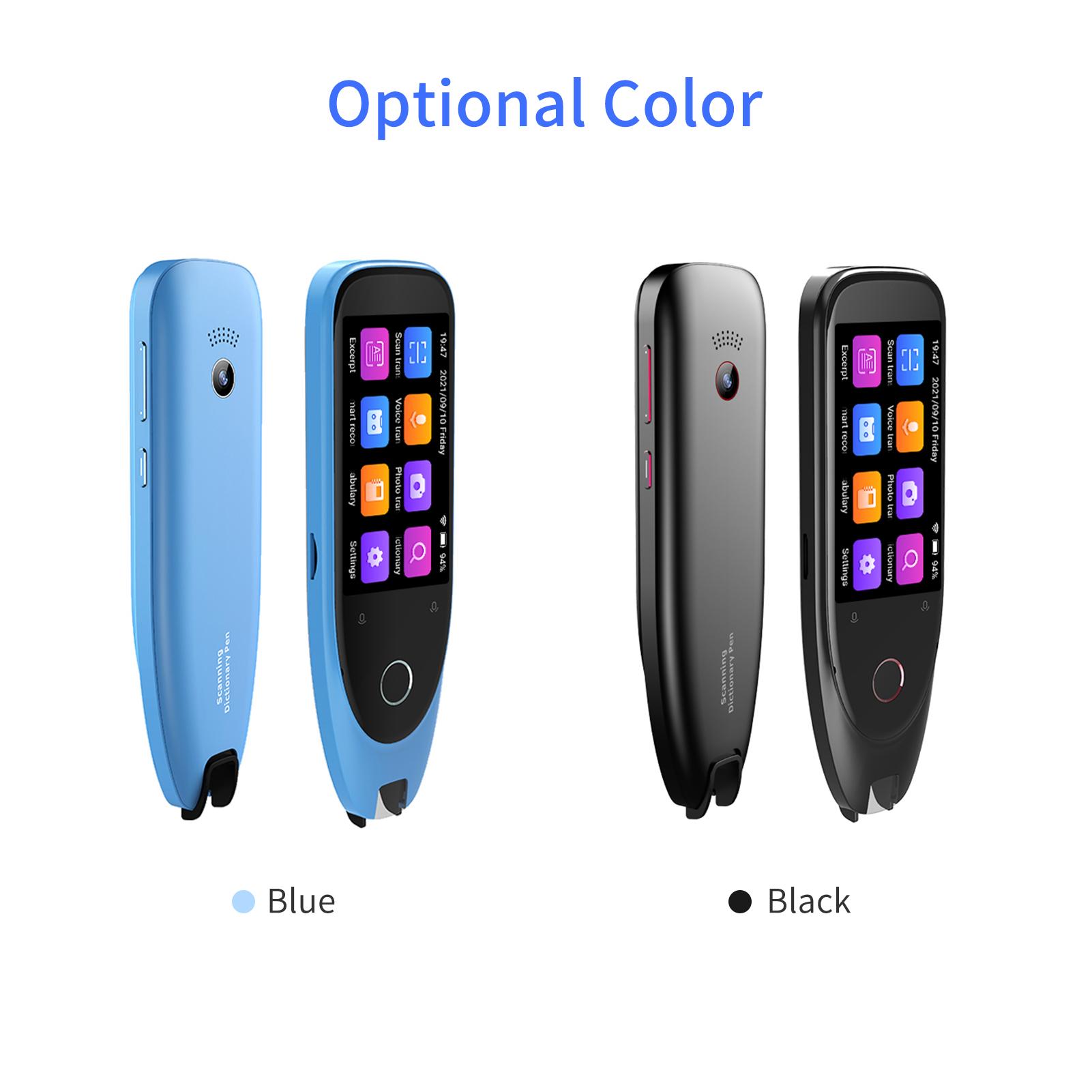 

Dictionary Translation Pen Scanner Text Scanning Reading Translator Device Multilingual Scanner Noise Reduction Recording Pen Support 112 Languages Ch