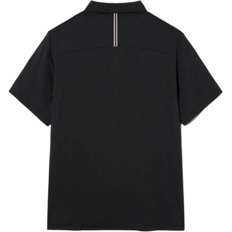 FILA Polo Shirts Men's Black Polo Collar Moderate Other FS2TSH2303M-BLK