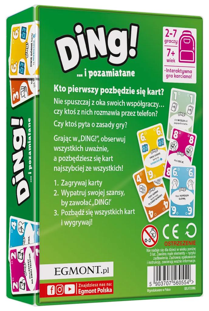Egmont Ding!...I Pozamiatane. Gry Do Plecaka