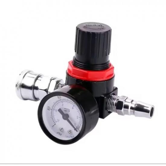 AR2000 Air Pressure Regulator with Gauge for Enhanced Pressure Control