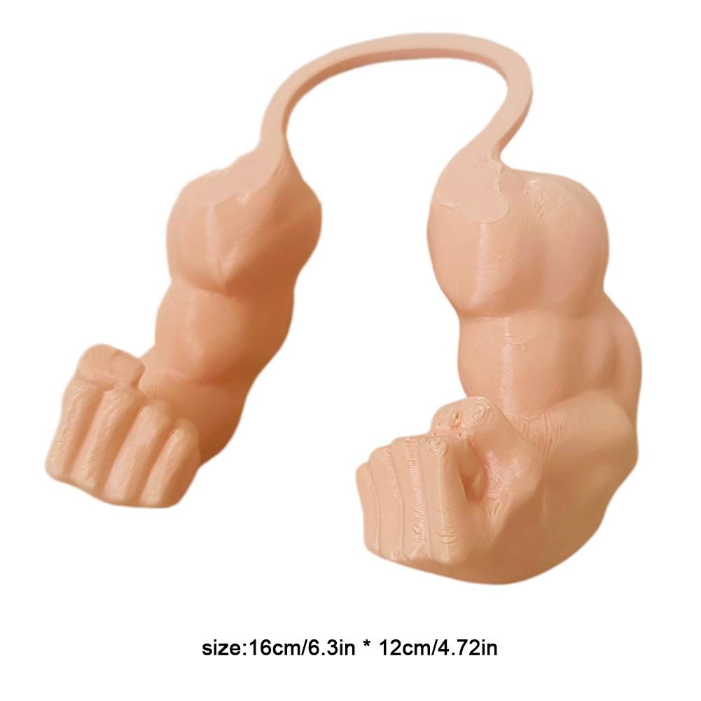 

3D Printed Cat Muscle Arm Kitten Giant Arms 3D Printing Cat Neck Arms with Muscles Funny Small Dog Cat Cosplay Party Supplies абрикосовий