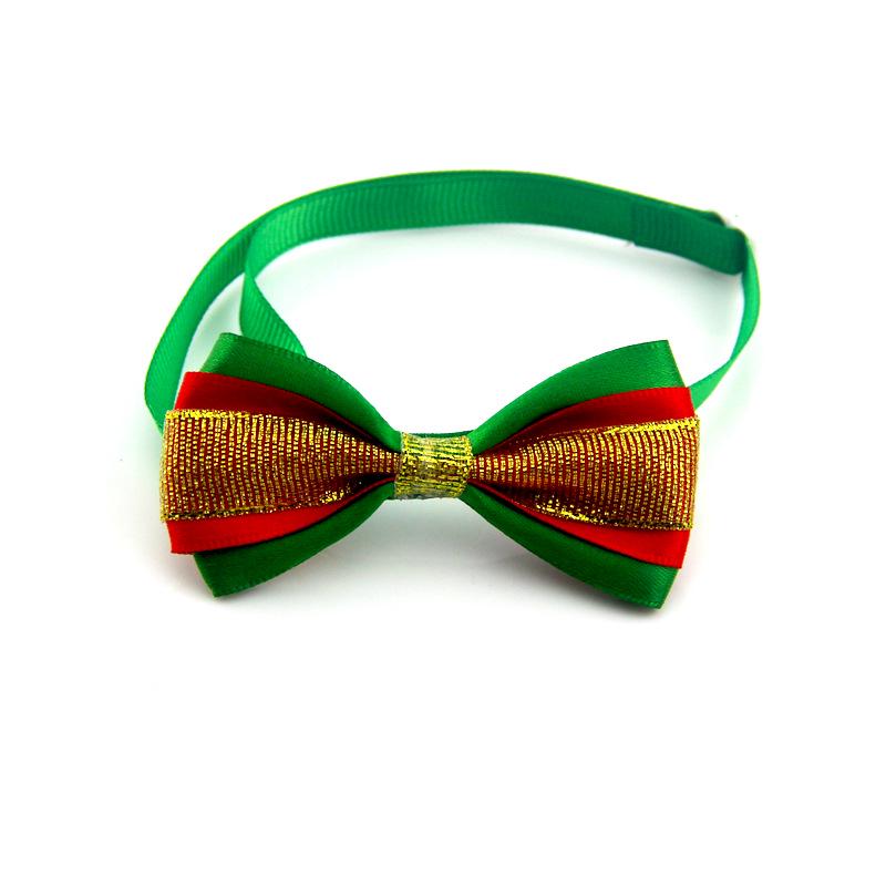 Christmas Handmake Dog Bow Ties Puppy Bowties Pet Cat Dog Bow Tie Collar for Dogs Grooming Dog Christmas Accessories