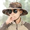 Hat Men's Summer Sunshade Sun Hat Outdoor Mountaineering Fishing Foldable Large Brimmed Fisherman's Hat Men's