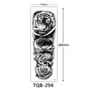 Full Arm Tattoo Sticker, Full Arm Big Picture Tattoo Sticker, Flower Arm Tattoo Sticker Tattoo